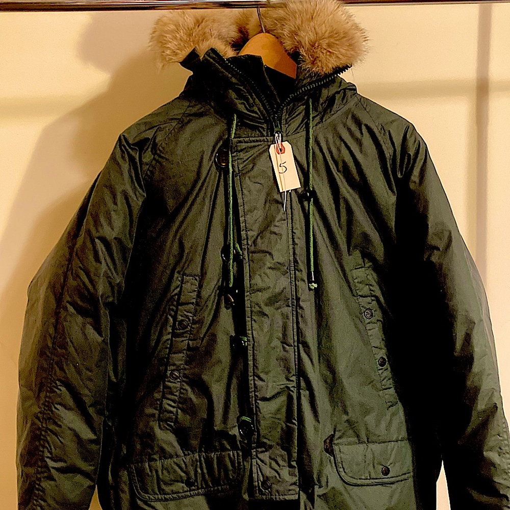 Mens XL Dark Green Excalibur Jacket.